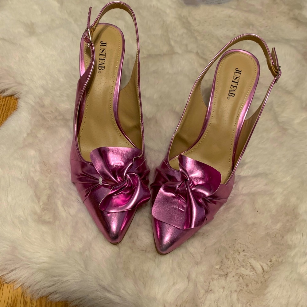 💗Just Fab Pink Heels👠💗